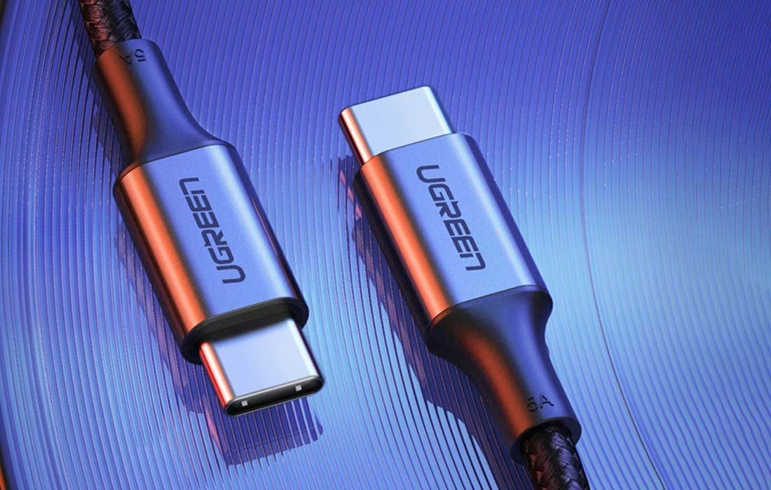 Kabllo USB-C në USB-C Ugreen US316 100W 3m, e zezë