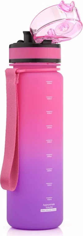 Shishe sportive Meteor, rozë/vjollcë