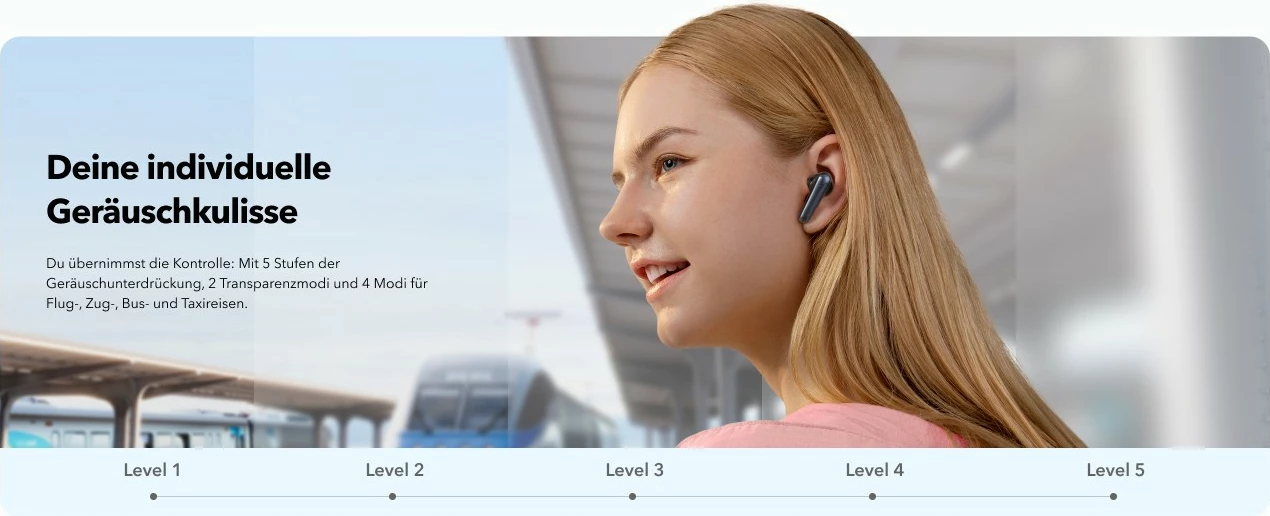 Kufje Anker Liberty 4 NC, Wireless, Muzikë, Ngjyrë e zezë