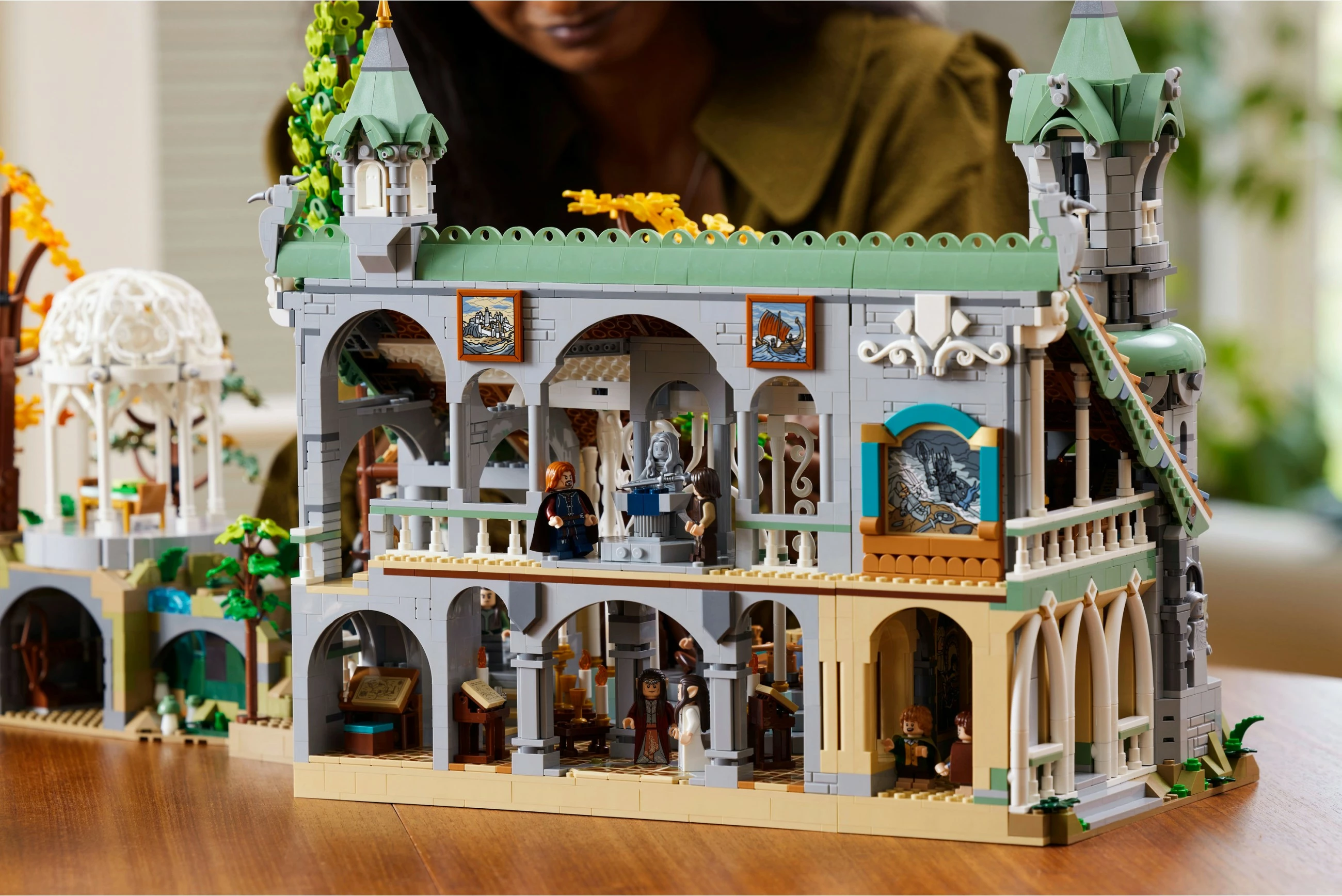 Set ndërtimi LEGO The Lord of the Rings: Rivendell, 6167 pjesë, plastikë, shumëngjyrësh