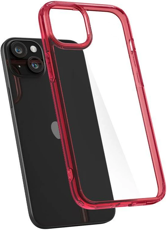Mbështjellës Spigen Ultra Hybrid për iPhone 15 Plus, Kuqe