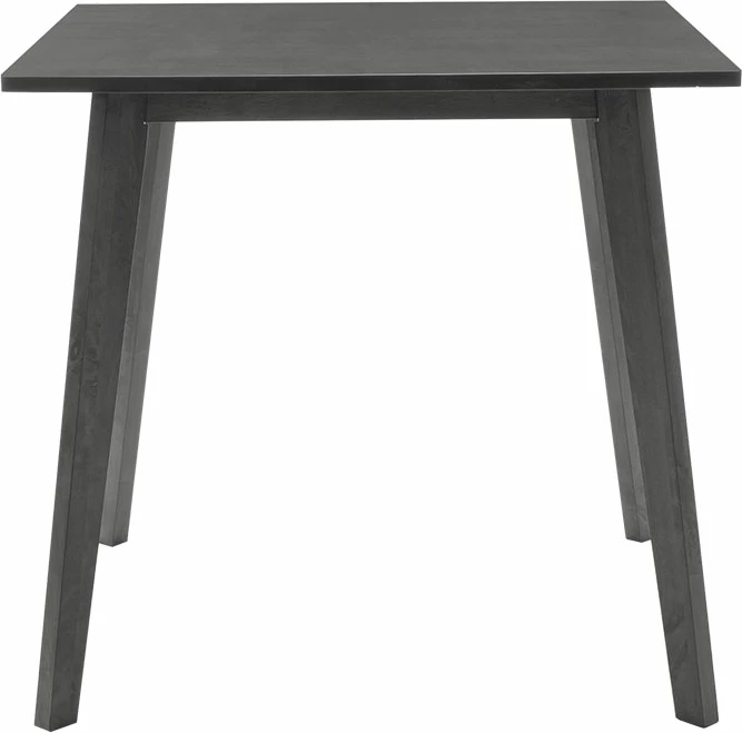 Set tavoline me karrige Benson - Orlean, 5 copë, 80x80x75cm, ngjyrë gri rustike - pëlhurë gri