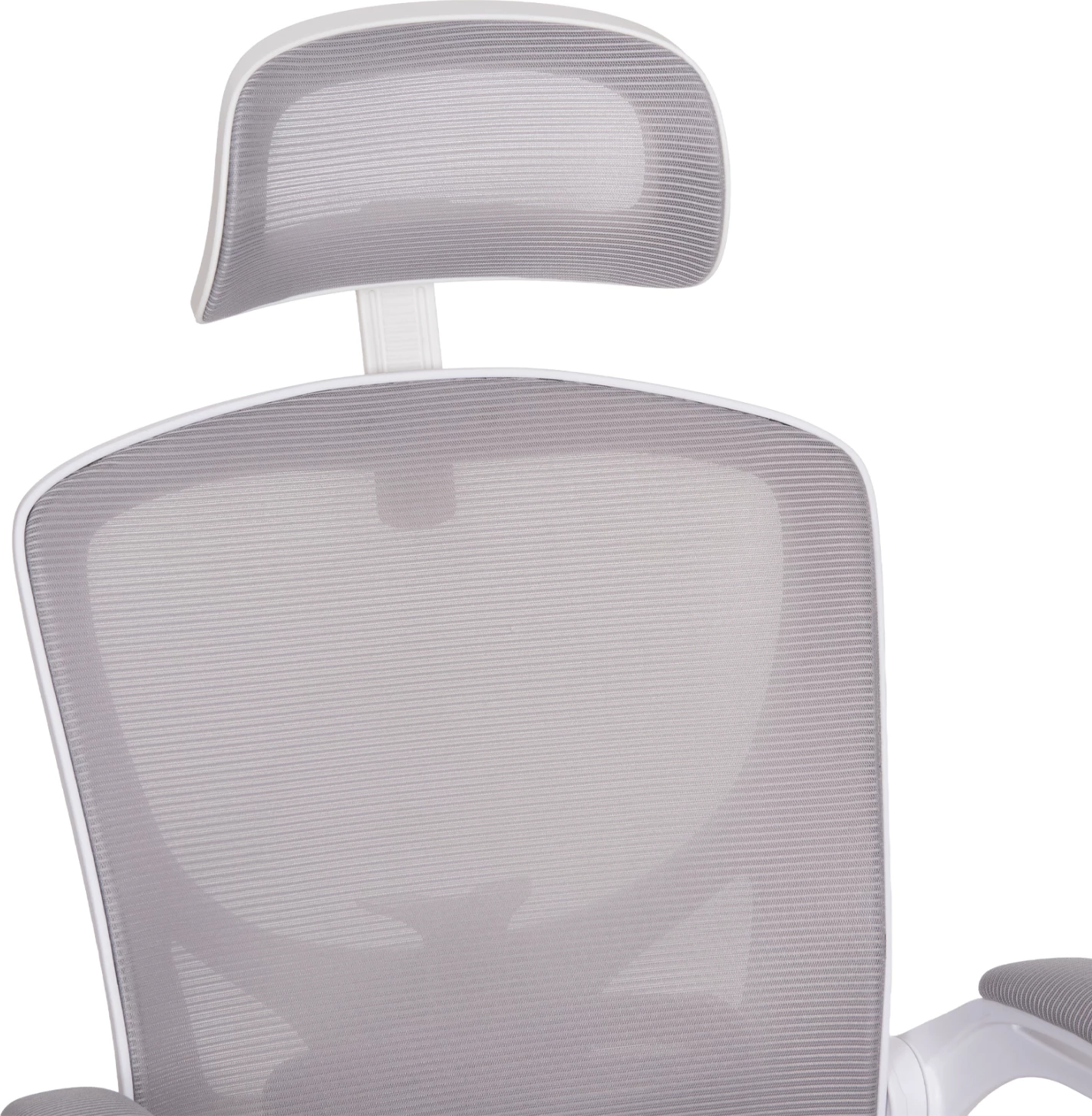 Karrige zyre ergonomike FLOATER, e bardhë/ gri e lehtë, FH1230.02, 62x62x106-116cm