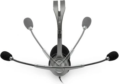 Kufje Logitech H110, Stereo, Wired, Office/Call center, 20 - 20000 Hz, 74 g, Black, Silver