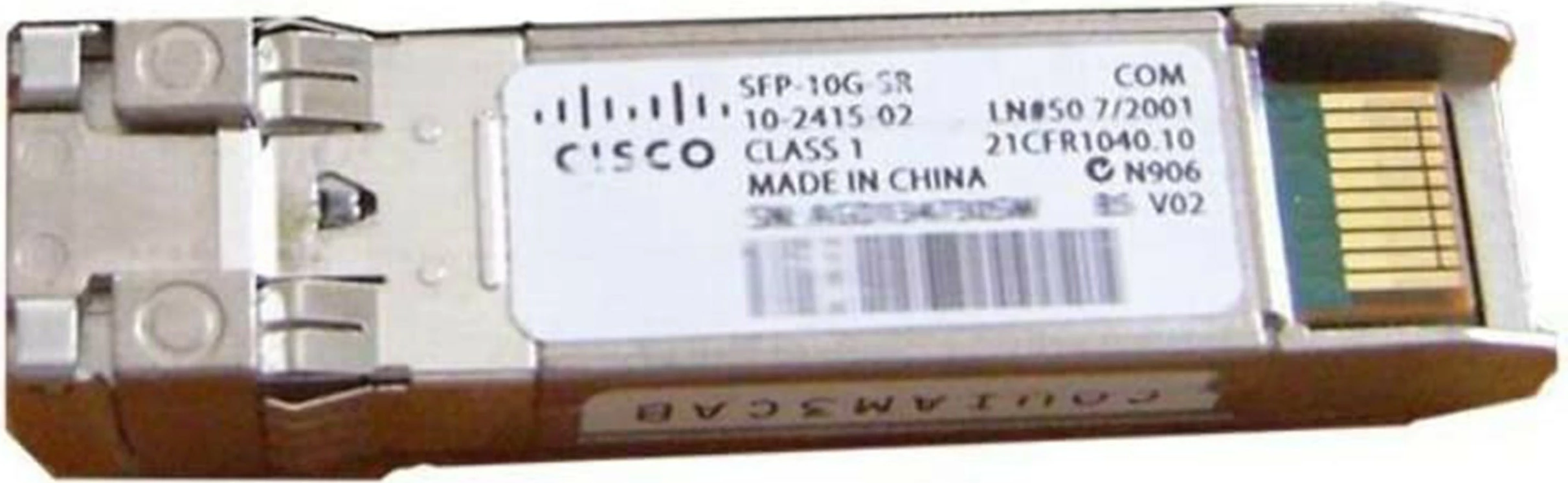 Modul SFP+ Cisco origjinal, 10Gbps, i argjendtë