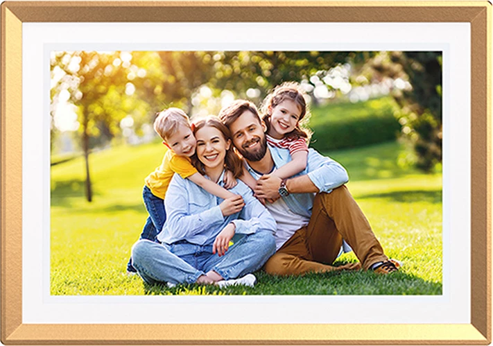 Kornizë digjitale Arzopa D10, 10.1 inç, 32 GB, Gold