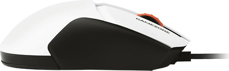 Maus Tracer GameZone COOL, RGB, 12 000 dpi, i bardhë