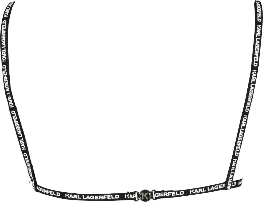 Bikine për femra KARL LAGERFELD, e zezë