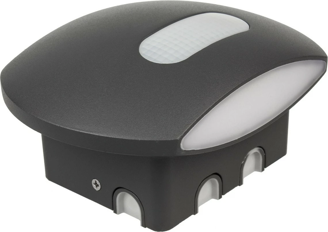 Aplikë muri LED, Maclean MCE366, 20W 1600lm IP65 4000K, gri