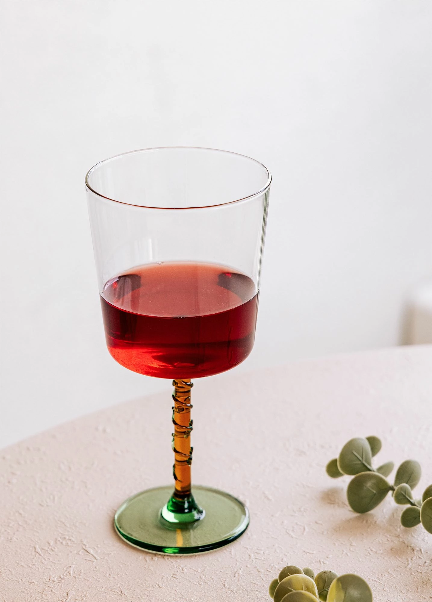 Gotë qelqi Hermia, BRD0081, ngjyrë e verdhë