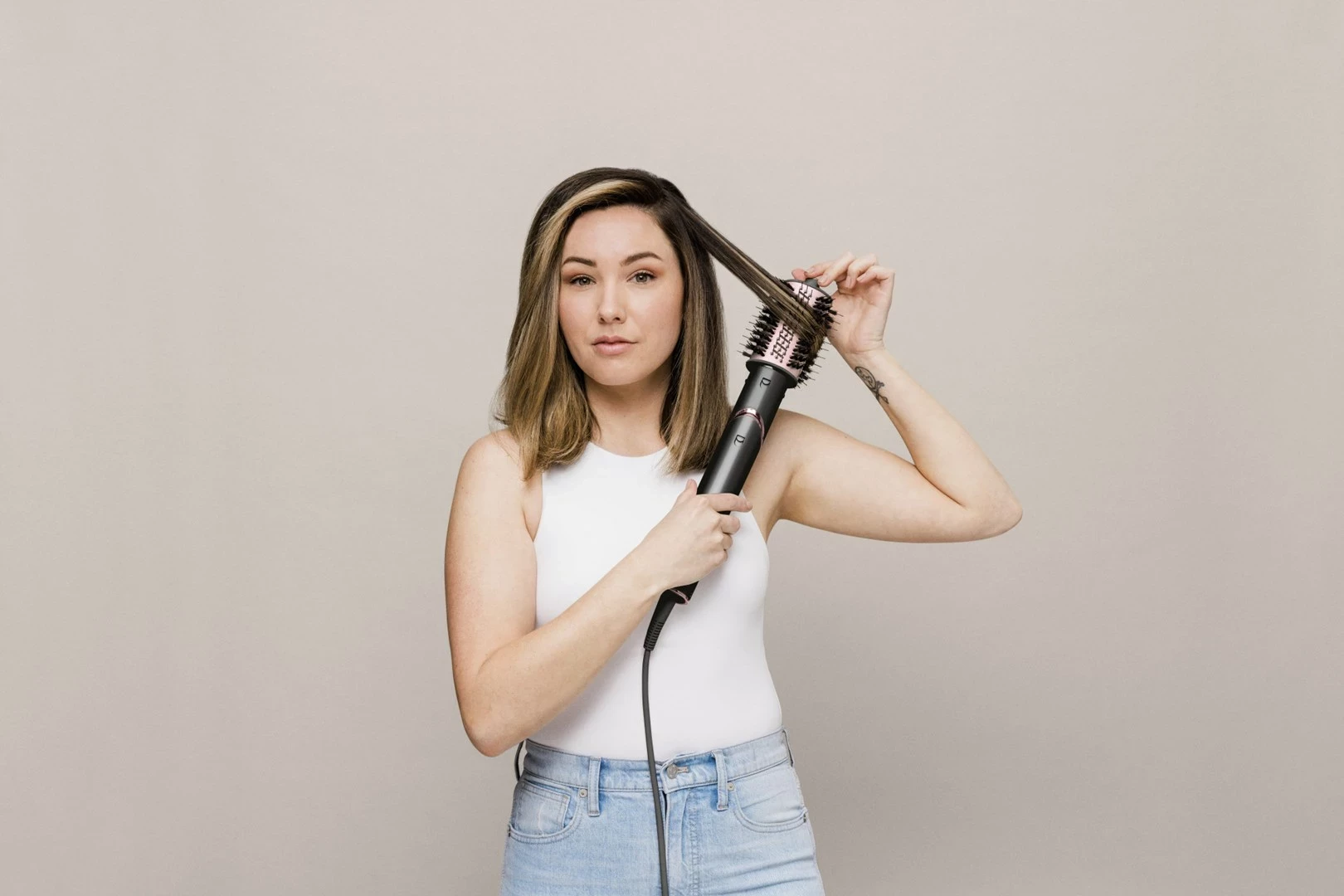 Multistyler për flokë Shark FlexStyle 5-in-1, 1400 W, HD440EU, zi/rozë