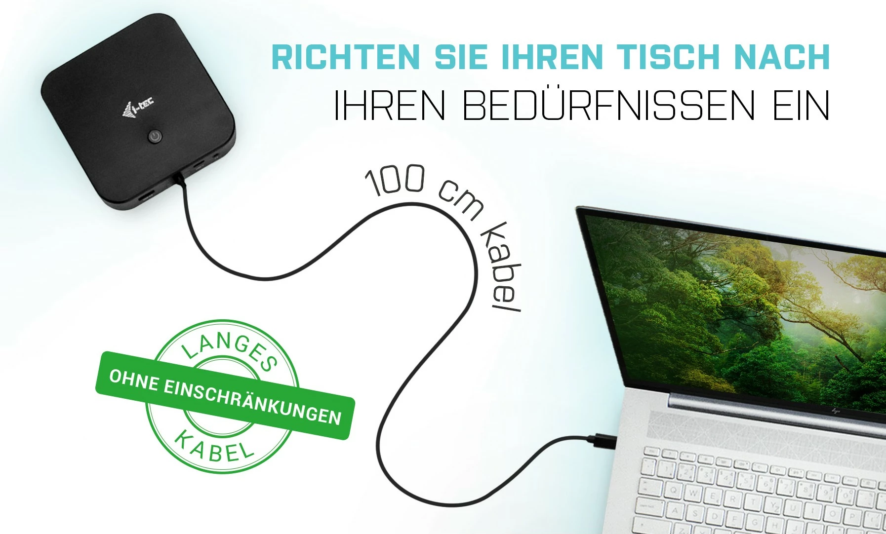 Dok stacion I-Tec USB-C HDMI DP, 100W, 2x 4K, 6x USB, Ethernet, i zi