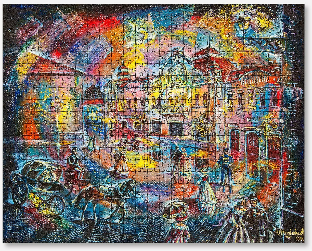 Puzzle 500 copa, Evila Originals, shumëngjyrësh, PZL_0145_500