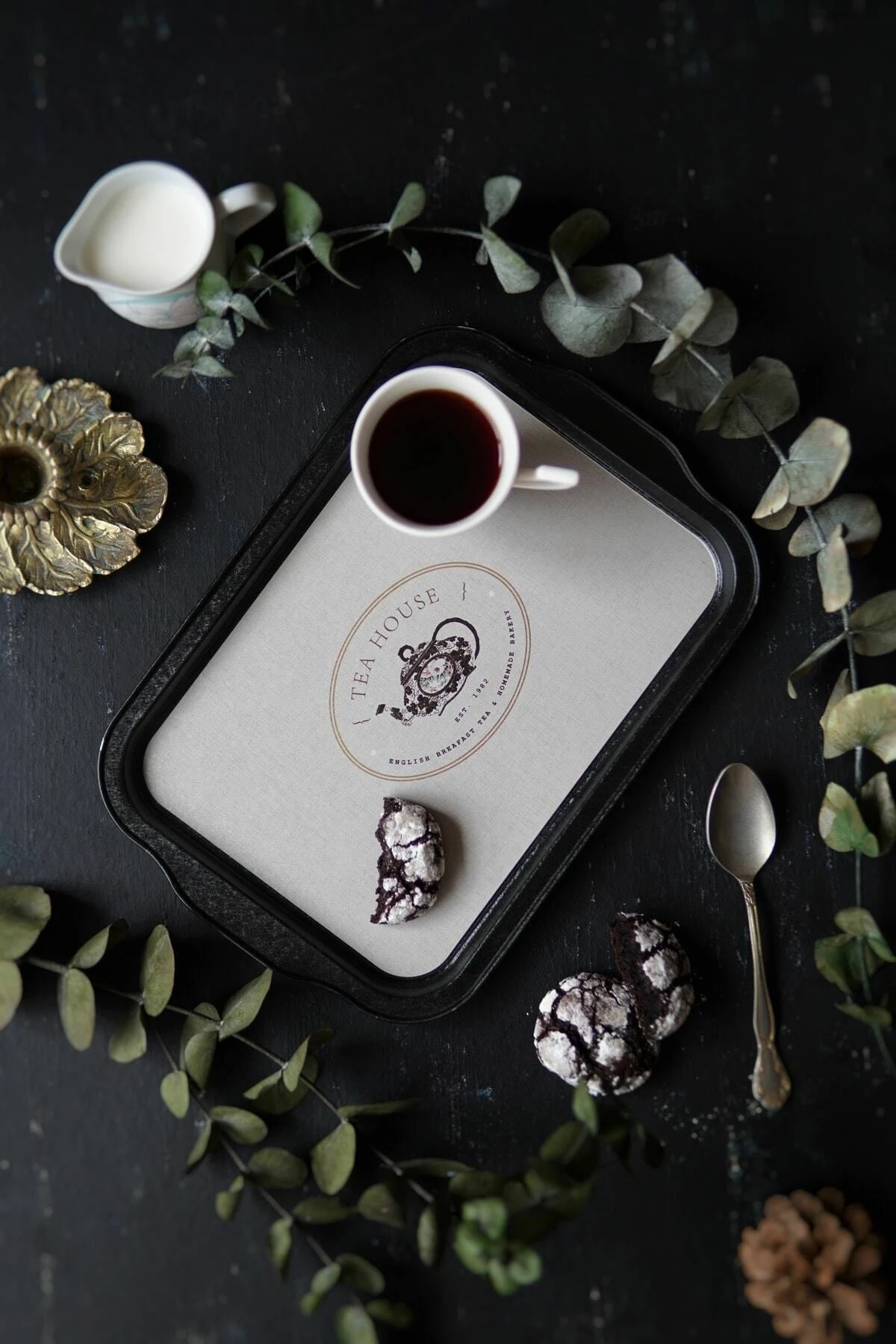 Tabaka metalike, shumëngjyrëshe, Hermia Concept, EE1628F, 21.5x31.6cm