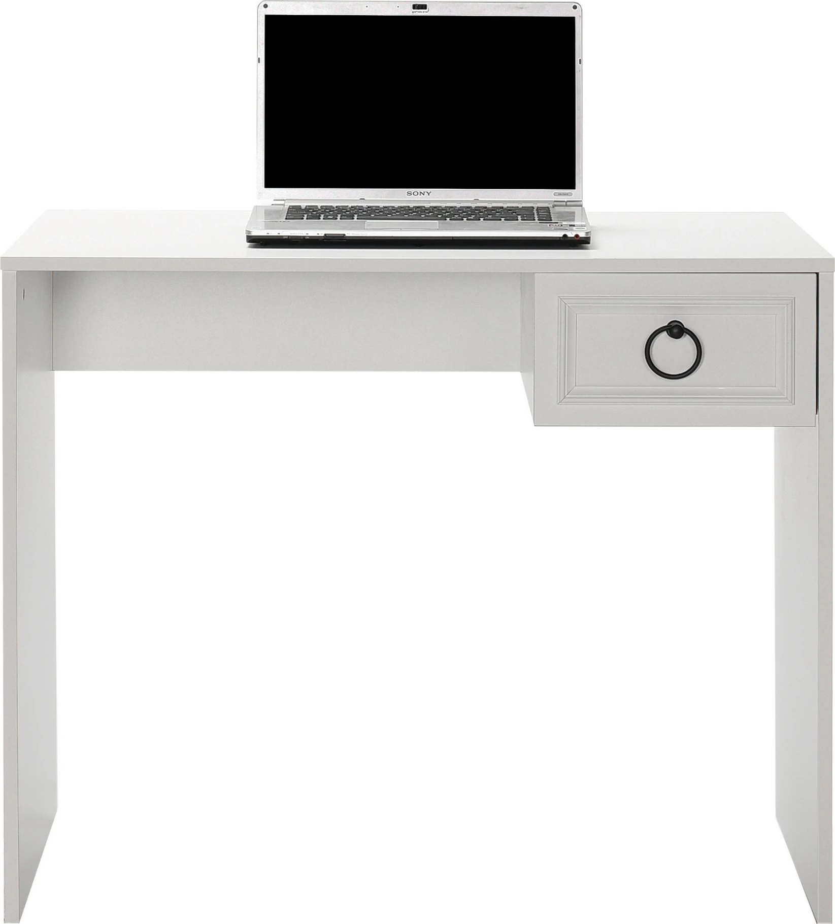 Tavolinë studimi Hanah Home, e bardhë, Cms-1301-Bb-1