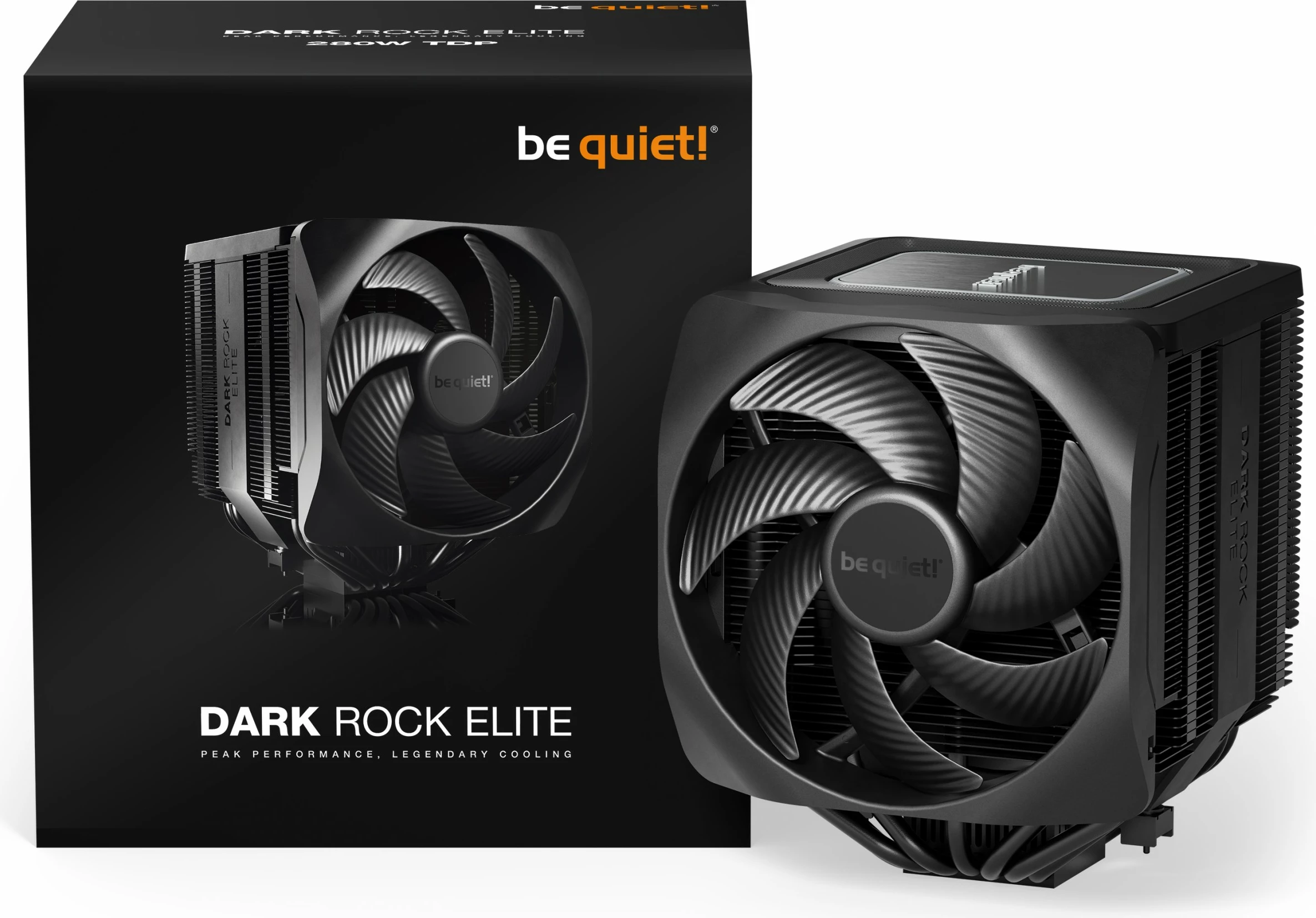 Ftohës ajri Be Quiet! Dark Rock Elite, 13.5 cm, 11 dB, 25.8 dB, i zi