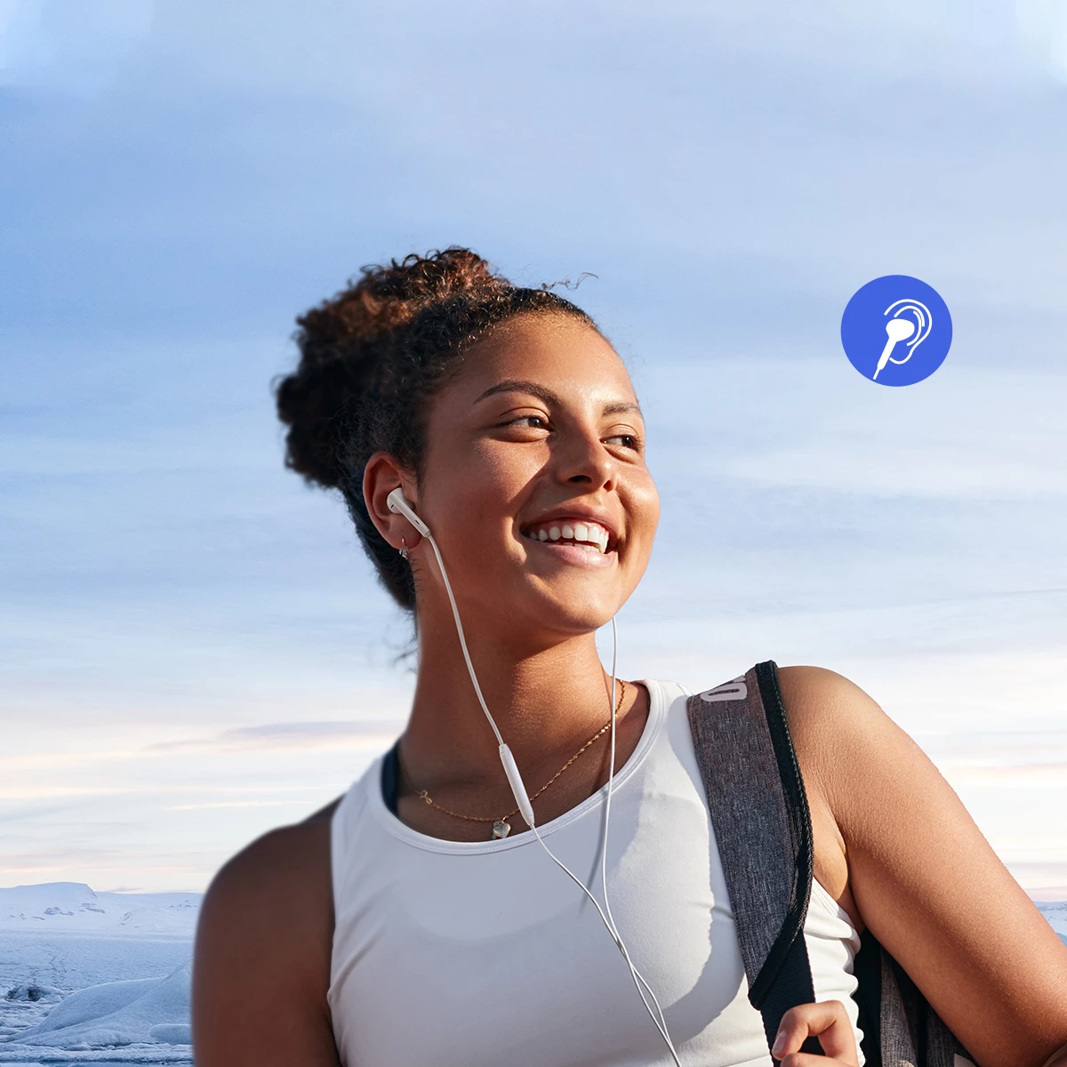 Kufje Joyroom JR-EC05 me USB-C, in-ear, të bardha