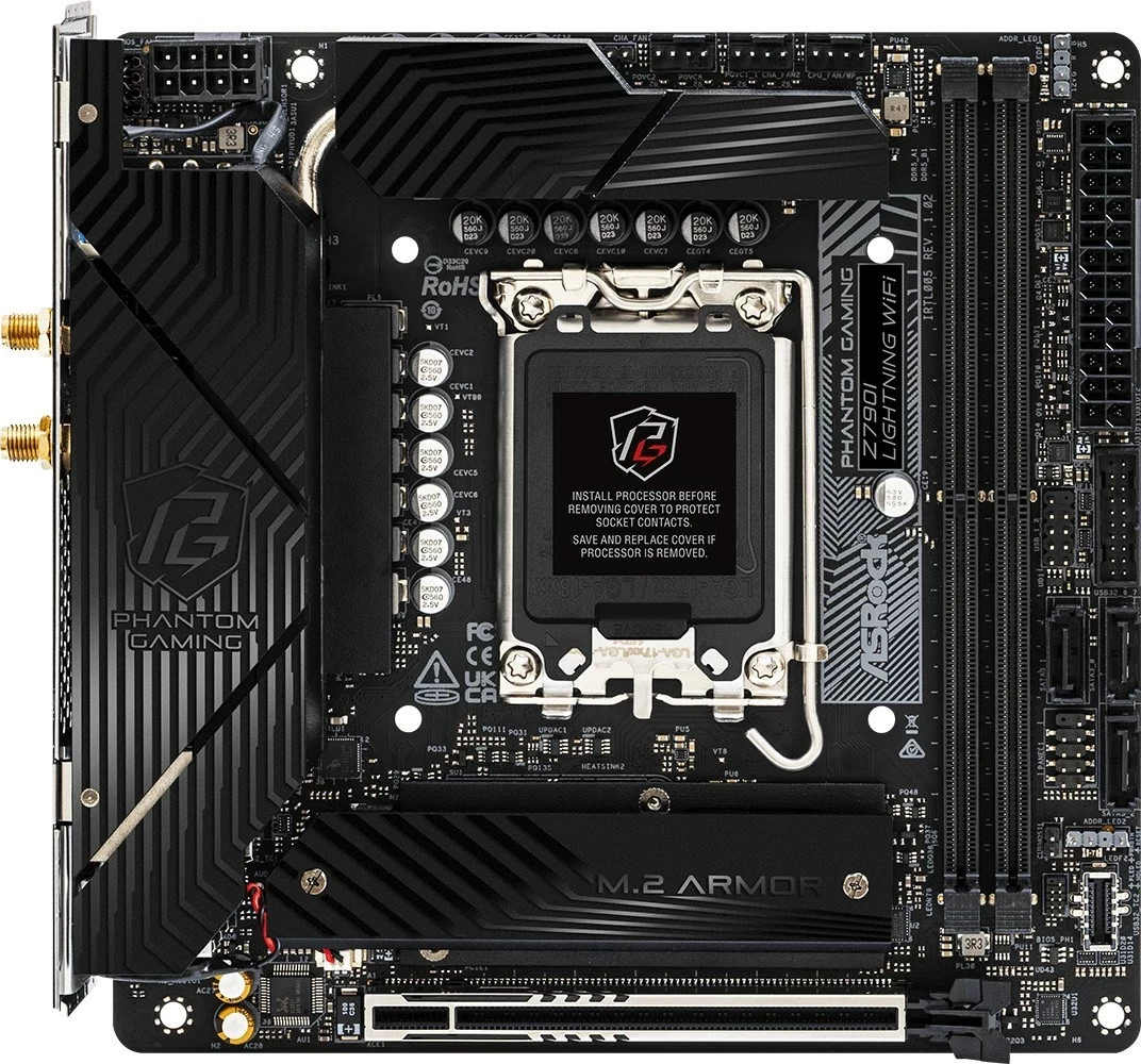 Pllakë amë ASRock Z790I LIGHTNING WIFI, e zezë