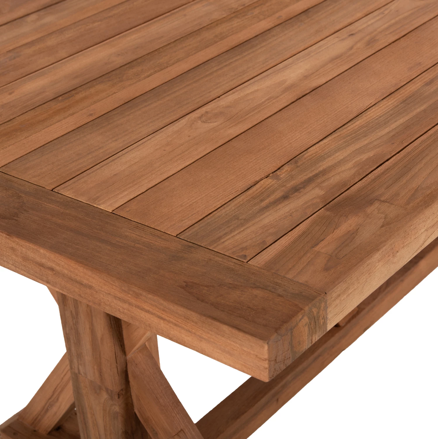 Tavolinë kopshti FH5964, 240x100x75H cm, dru teak i ricikluar