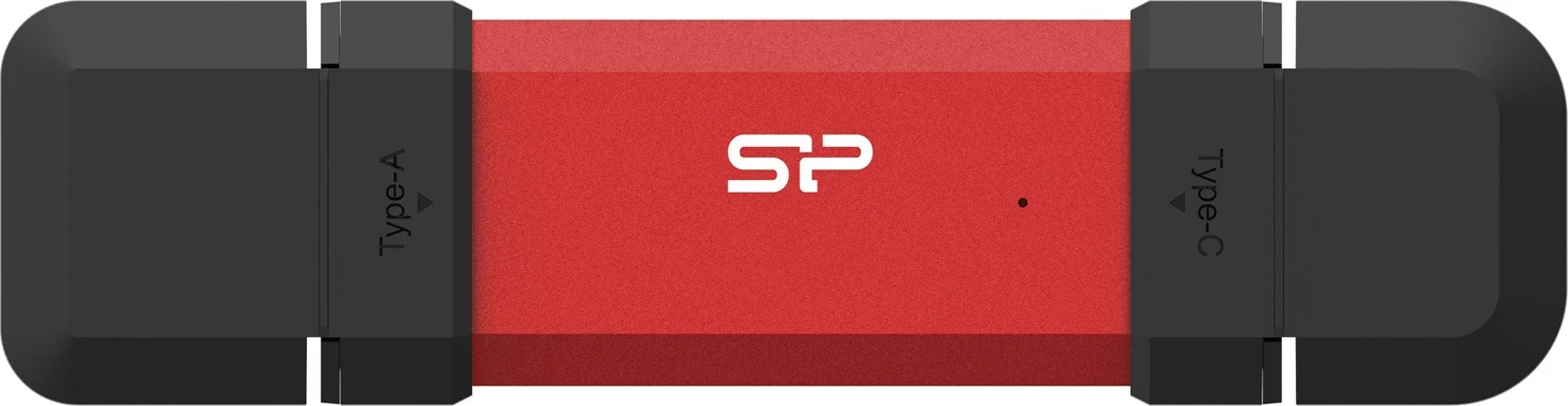 USB Silicon Power DS72, 1 TB, USB Type-A / USB Type-C, Kuqe