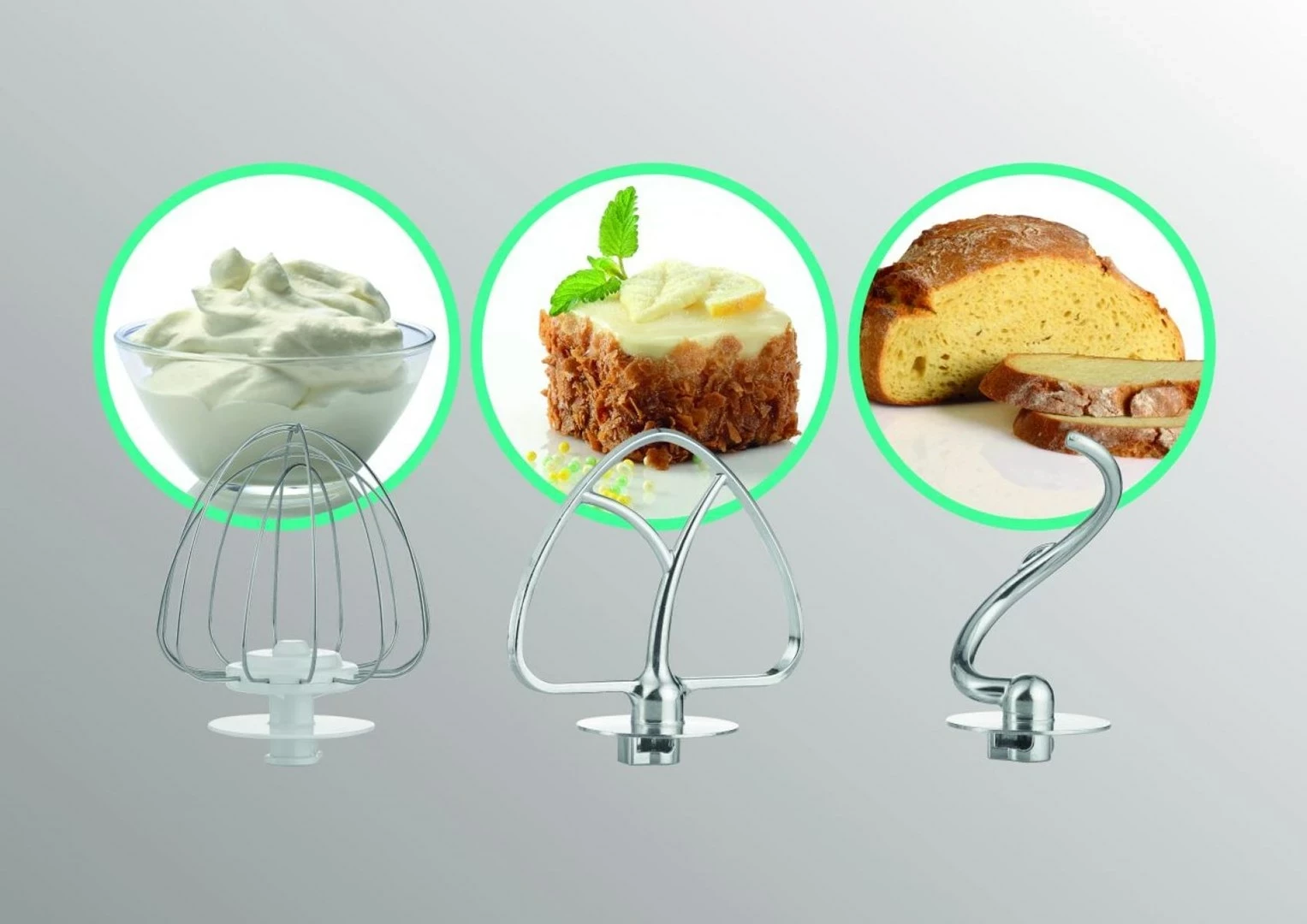 Robot planetar Gorenje MMC1005W, 1000 W, 4.8 L, Bardhë