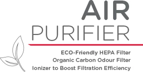 Pastrues ajri AIWA PA-200, filtër 3-në-1 HEPA H13 + karbon aktiv, me jonizues, CADR 350 m³/h, deri 42 m², 4 shpejtësi, timer, i bardhë