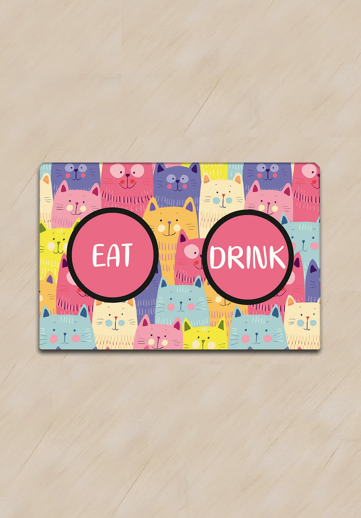 Tapet për mbeturina të maceve, Conceptum Hypnose, Cat's Multi, shumëngjyrësh, 40x60cm