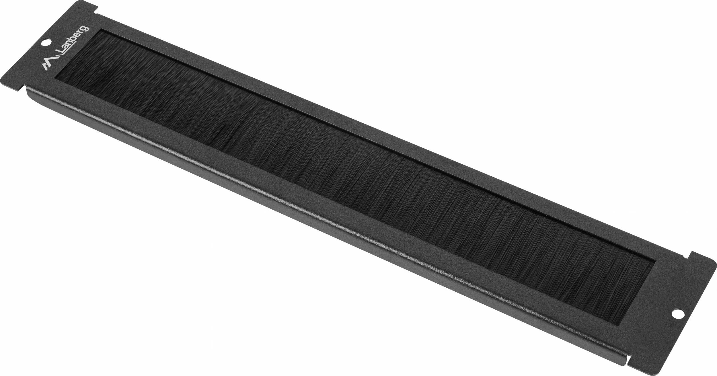 Panel furçë Lanberg AK-1106-B për rack 19", 36.5 cm, për kabinet FF01 me LCD, i zi
