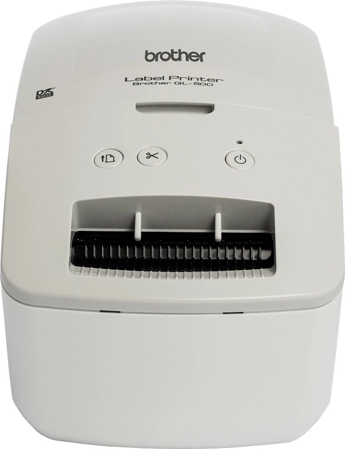 Printer etiketa Brother QL-600G, Direct thermal, 300x600 DPI, Wired & Wireless, 62mm, gri/bardhë