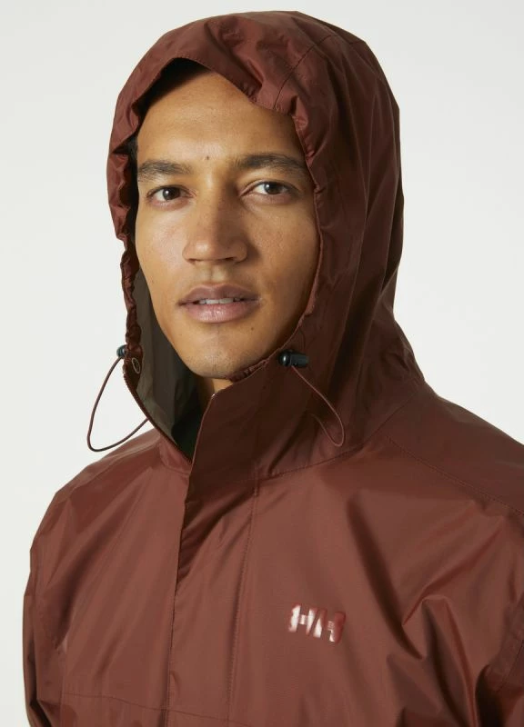 Jakne për meshkuj Helly Hansen, të kuqe dhe të kafe