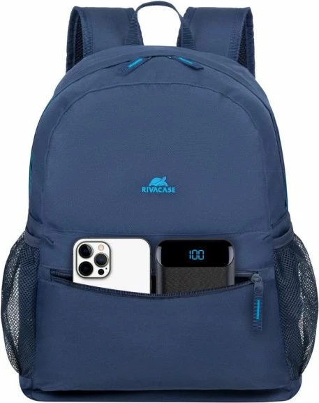 Çantë shpine për laptop RIVACASE 5563 18L për 13.3\", blu