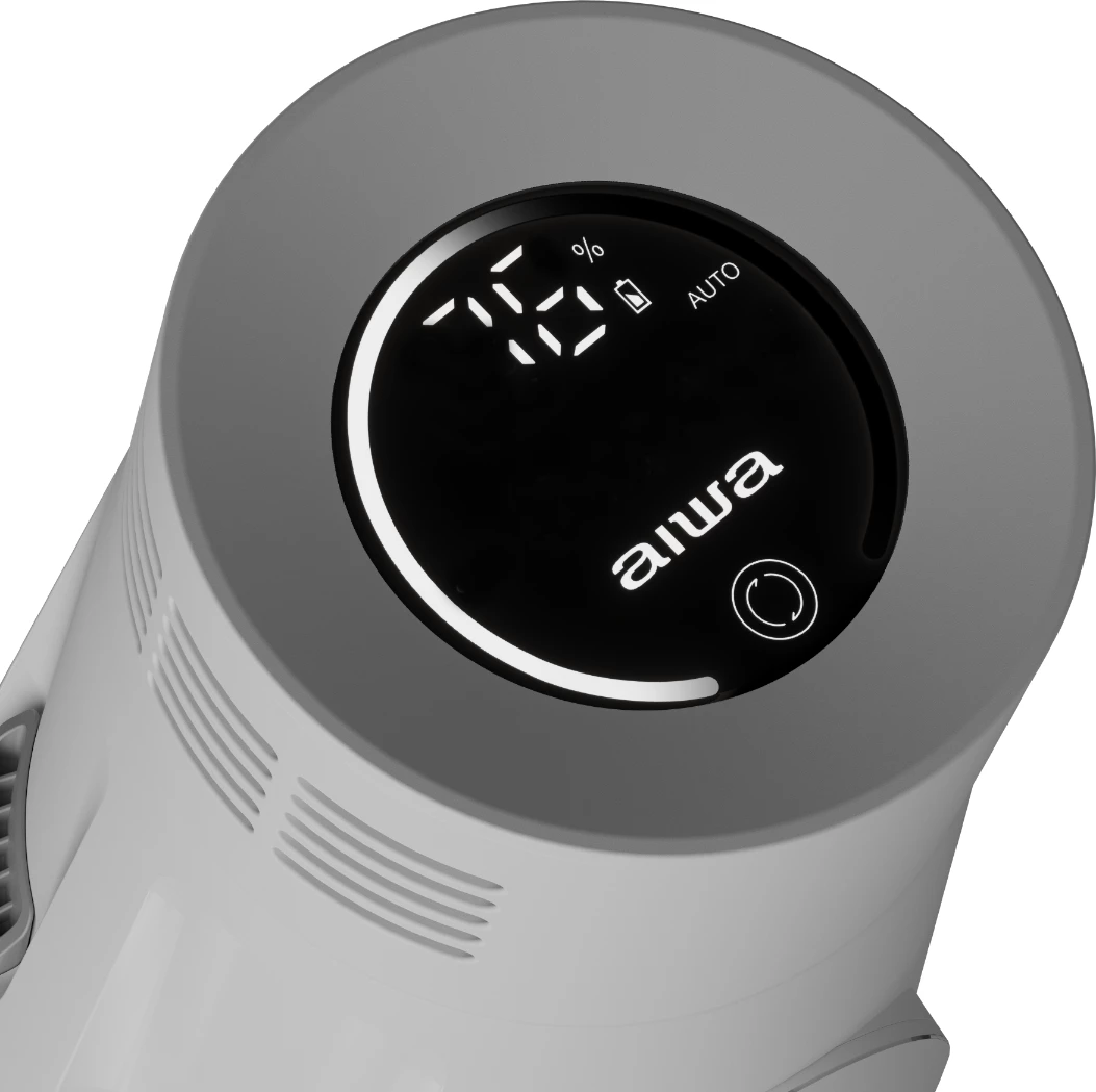 Fshesë me korrent pa kabllo AIWA ZENKAISUI EVO 4 AVC-610, 500W, 32 kPa, bateri 3000mAh, depo 600ml, filtër HEPA, e bardhë