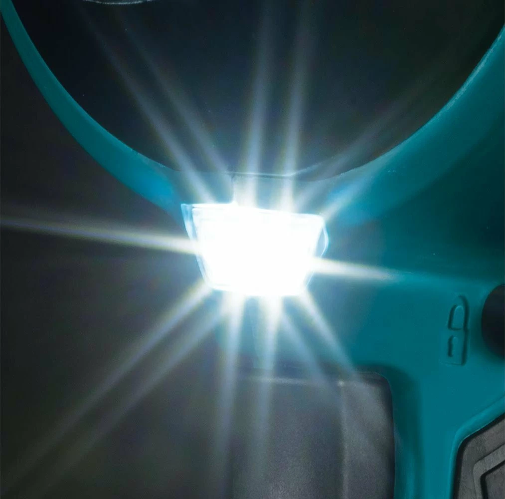 Fryrës pluhuri Makita DAS180Z 18V LXT Brushless, pa bateri e karikues, set 5 gryka, blu/zezë