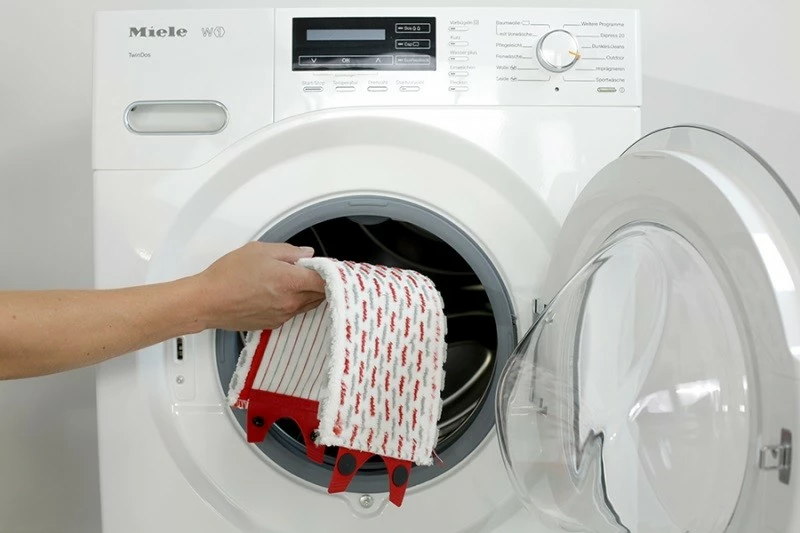 Insert për mop Vileda UltraMax XL, 42x14 cm, Gri/E kuqe/E bardhë