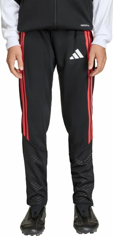 Pantallona sportive për fëmijë adidas, të zeza e të kuqe