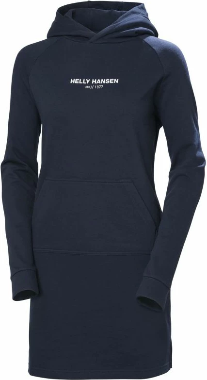 Fustan me kapuç Helly Hansen për femra, blu marine