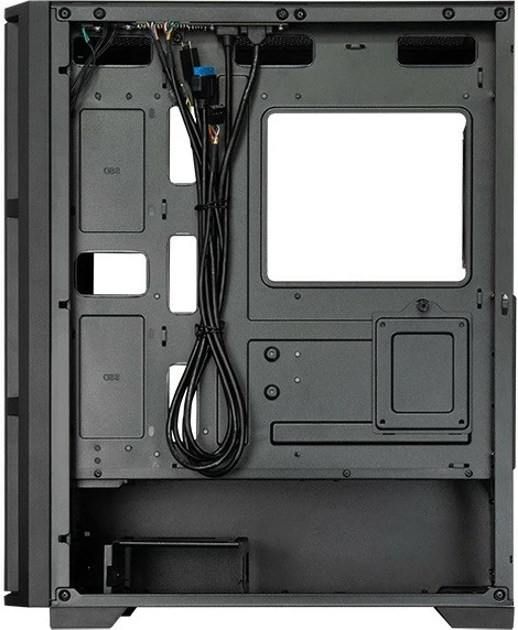 Kasë Chieftec AS-02B-OP Midi Tower, e zezë