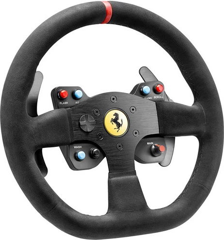 Kit timoni garash Thrustmaster Ferrari 599XX EVO Alcantara 30 cm + Kufje T.Racing