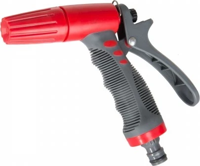 Spërkatës për zorrë PROLINE 99302 me 3 adapterë, kuqe/zezë