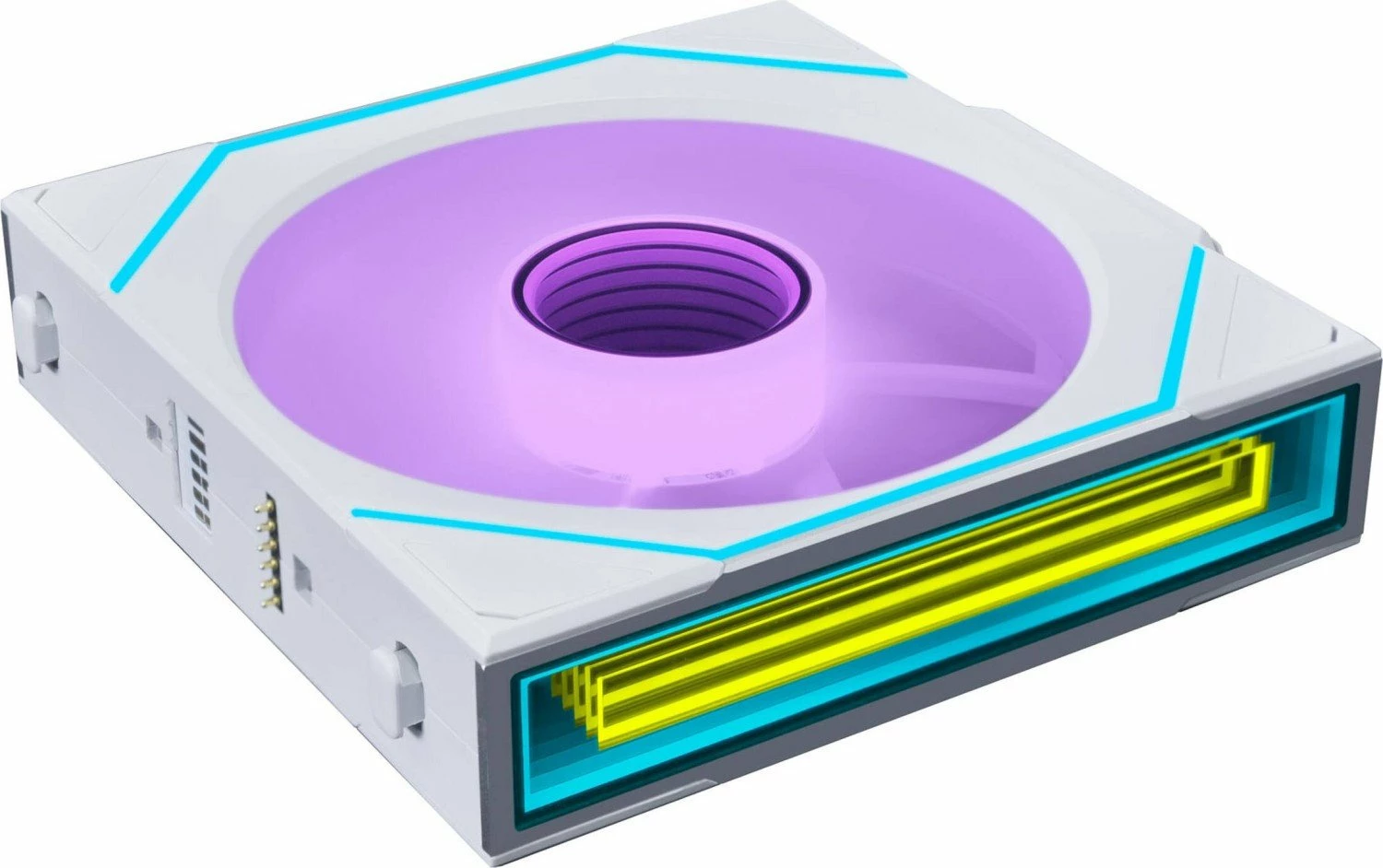 Ventilator PC Lian Li UNI FAN SL-INF120 ARGB Wireless Reverse Blade 120mm PWM 12RSLIN1W3W, set 3 copë, i bardhë