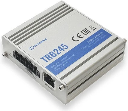 Gateway industrial Teltonika TRB245, Dual SIM LTE, Gri