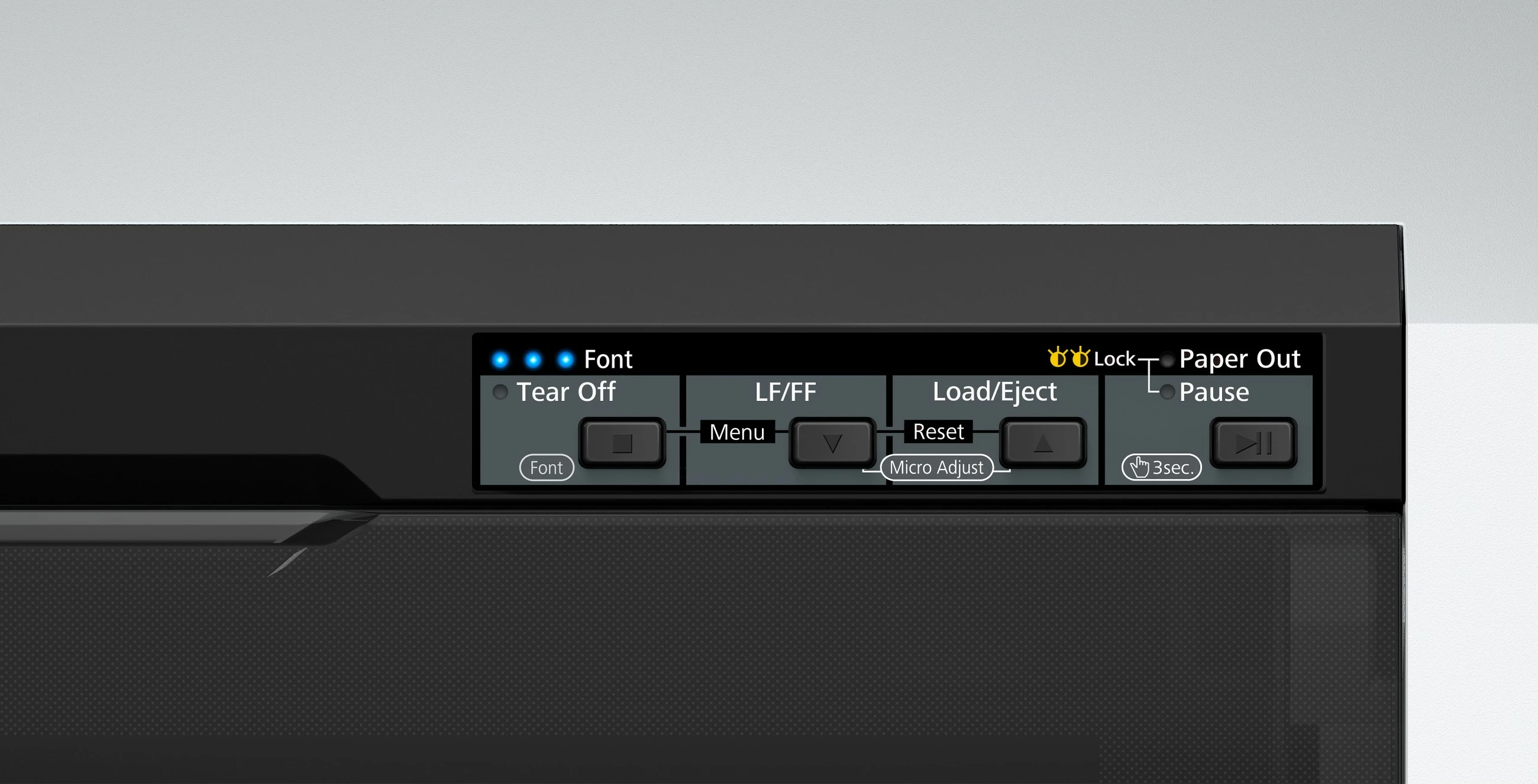 Printer Epson LQ-780N dot matrix, 24-pin, i bardhë/zi
