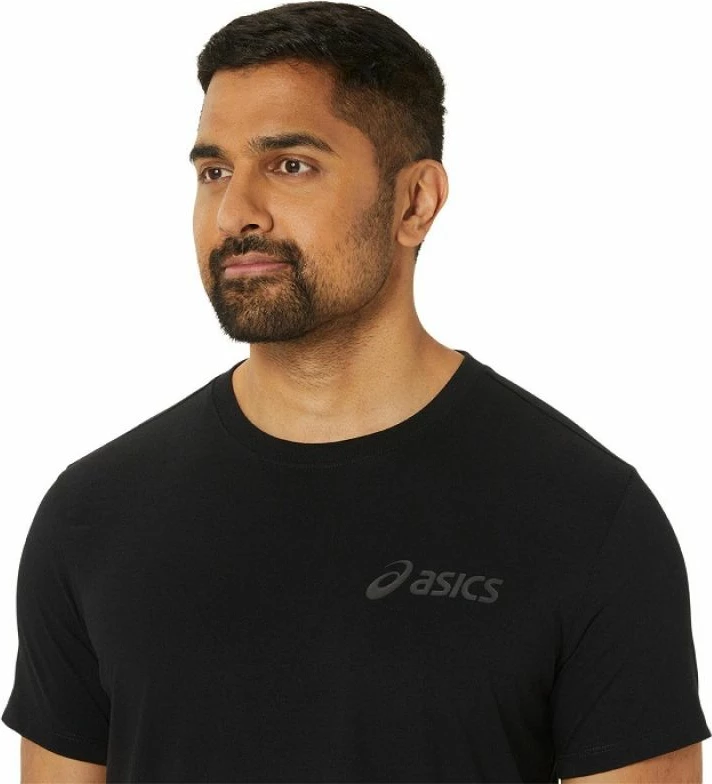 Maicë për meshkuj Asics, e zezë