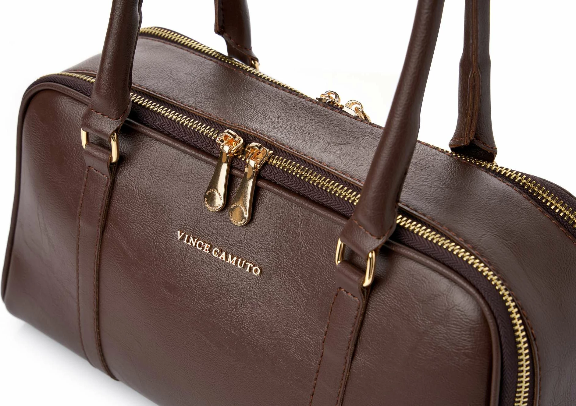 Çantë krahu Vince Camuto Forli, ngjyrë çokollatë