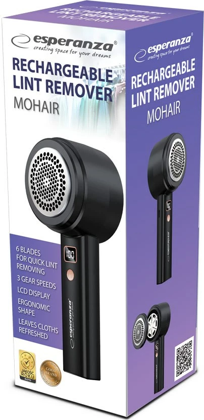 Makinë rroje rrobash Esperanza ECS012, e zezë