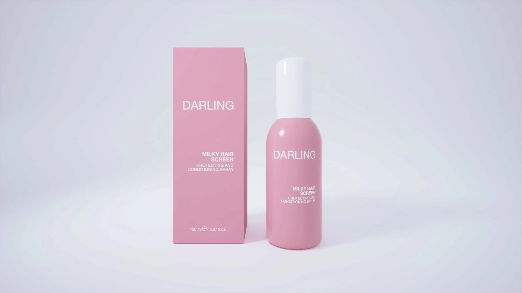 Sprej qumështi për flokë DARLING, 150 ml
