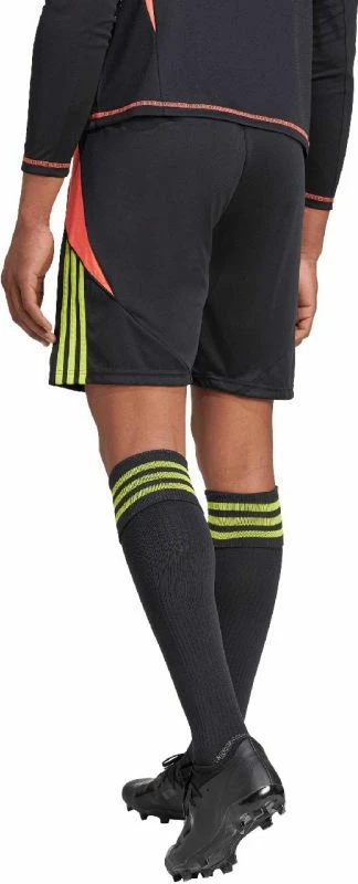 Shorce për meshkuj adidas Tiro 24, të zeza me portokalli