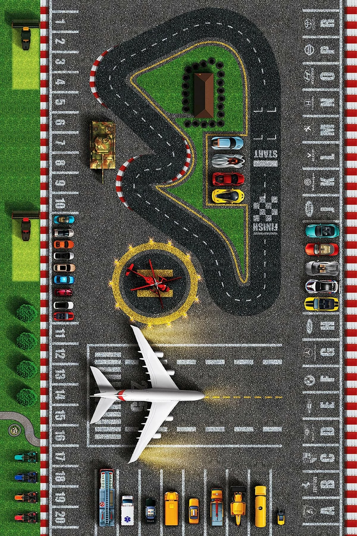 Qilim për korridor, shumëngjyrësh, Hypnose Conceptum, HMNT499, 80x150cm