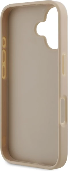 Mbështjellës DKNY për iPhone 16, Checkered Pattern & Printed Stripes, Rozë