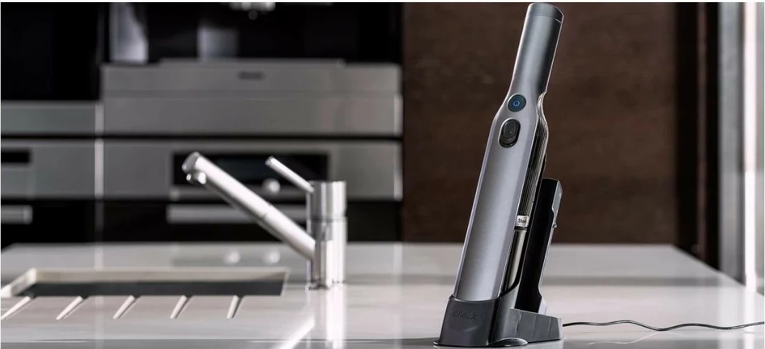 Fshesë dore Shark WV200EU, pa qese, pa kabllo, ngjyrë argjendi